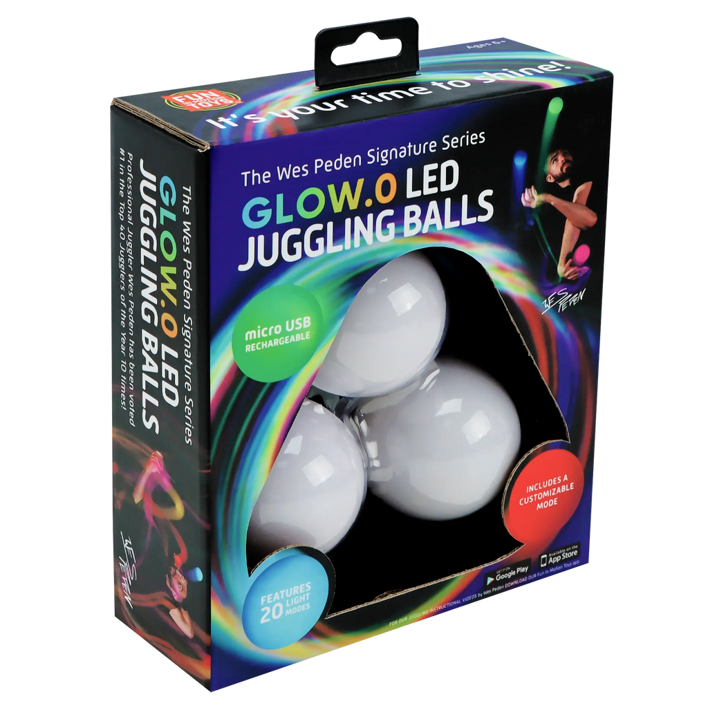 Wes Peden Glow.0 Juggling Balls N2