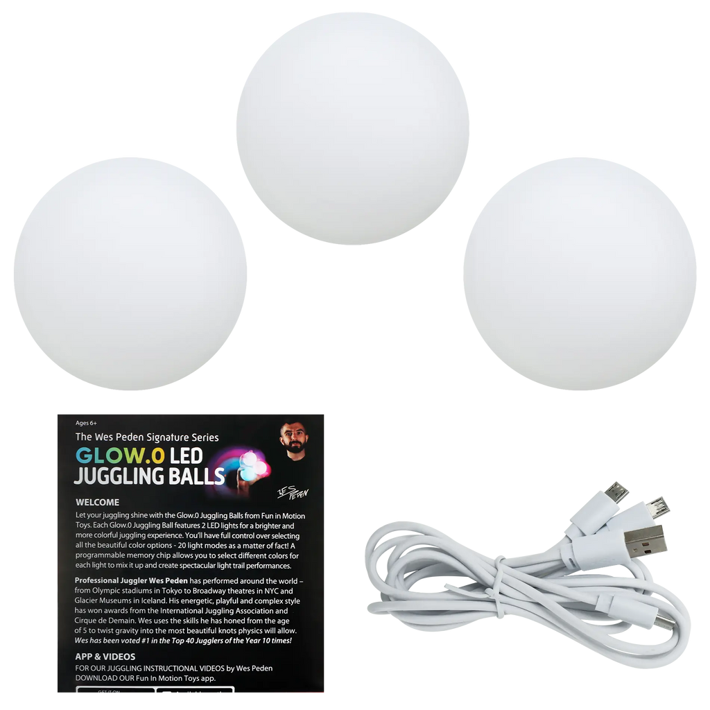 Wes Peden Glow.0 Juggling Balls N2