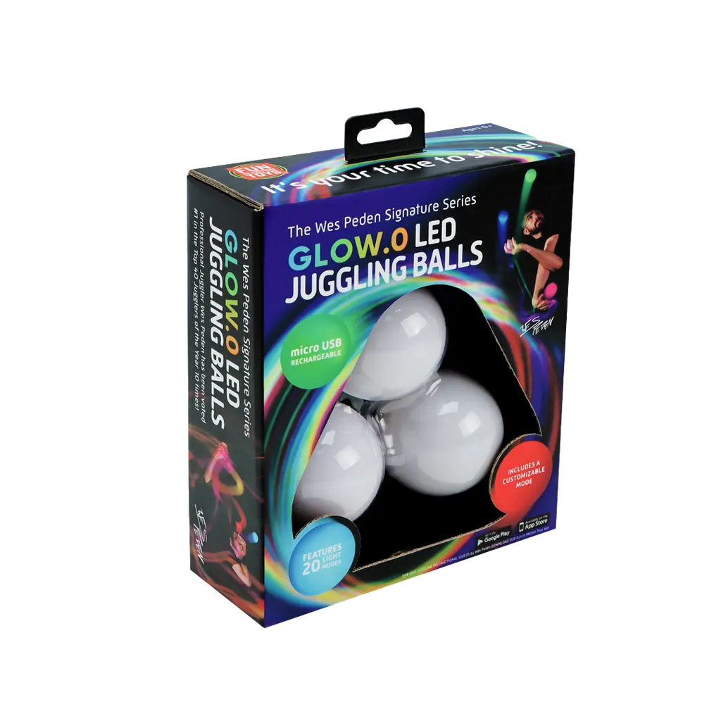 Wes Peden Glow.0 Juggling Balls N2