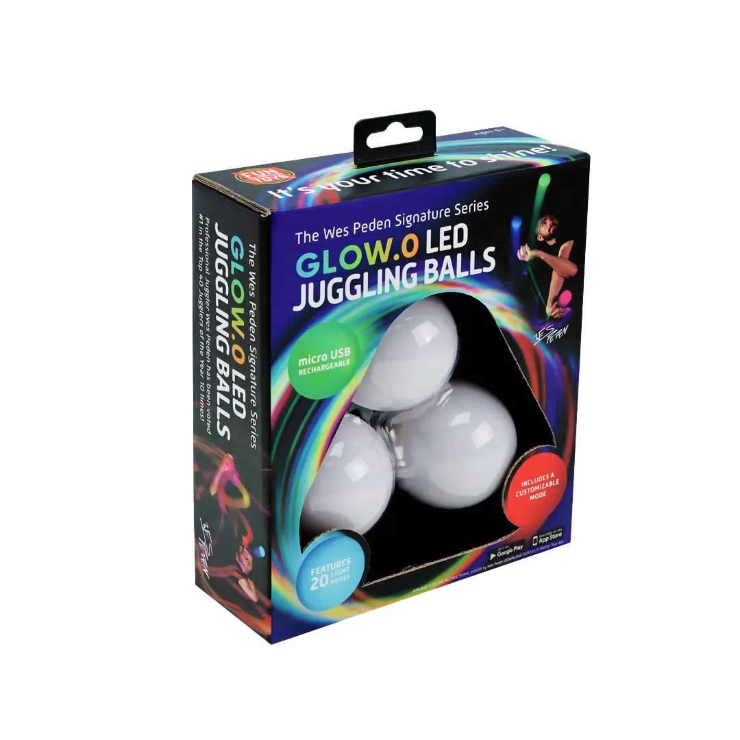 Wes Peden Glow.0 Juggling Balls N2